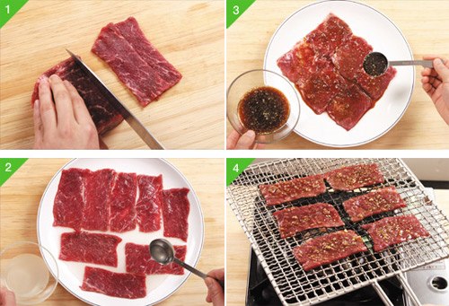 Bò nướng - Hướng dẫn cách làm thịt bò nướng thơm phức