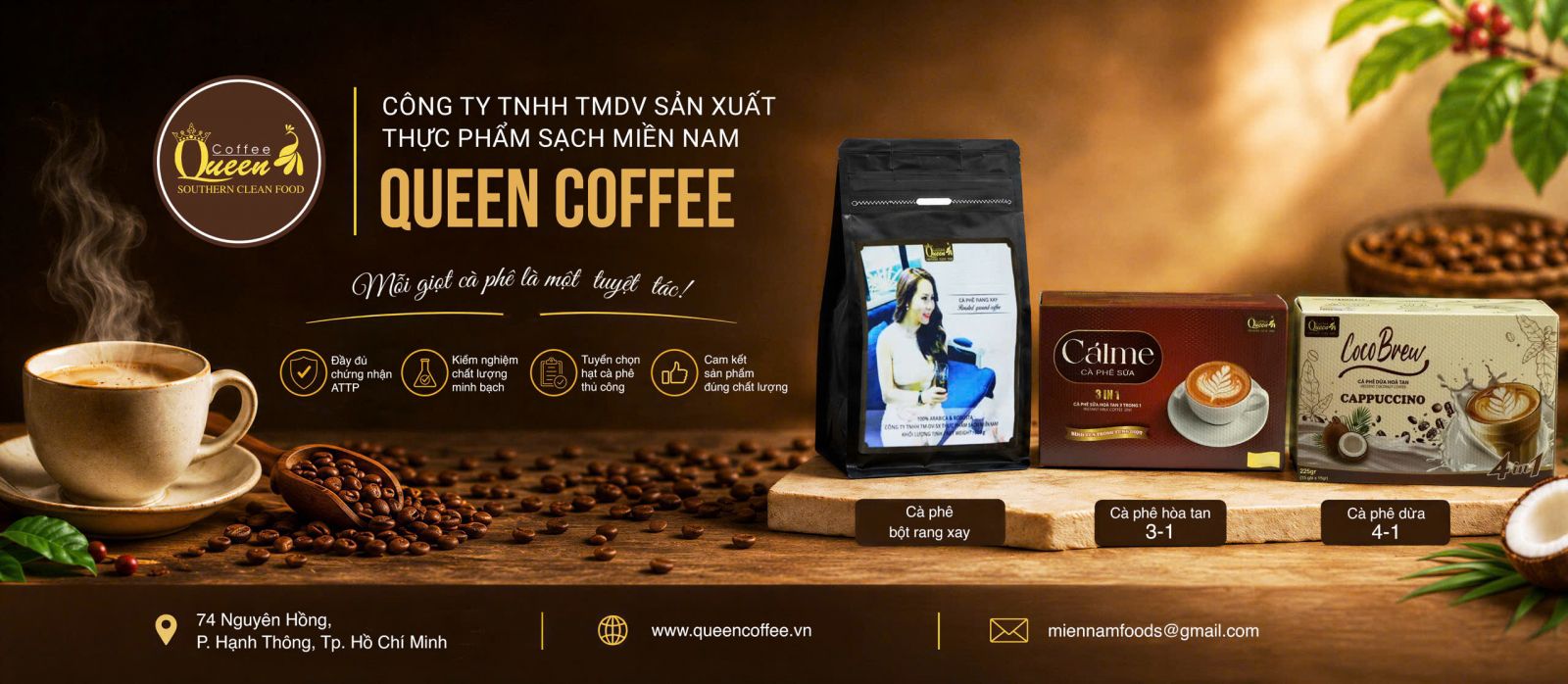 Sản phẩm mới Queen Coffee